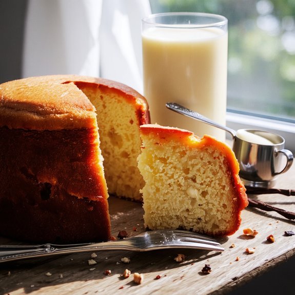 acid reacts tender crumb