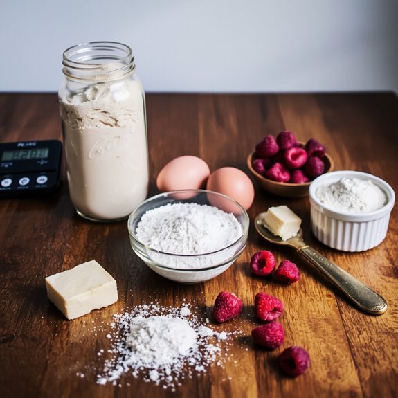 adjust sweeteners binders leavening