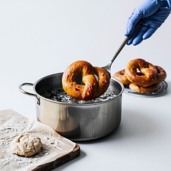 alkaline bath precise timing