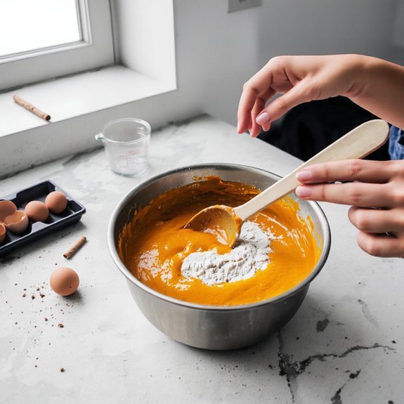 alternate additions gentle folding