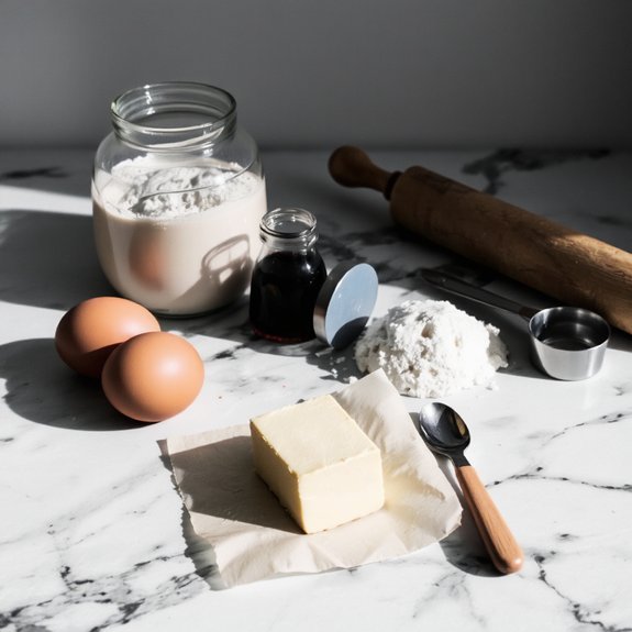 assemble ingredients and equipment