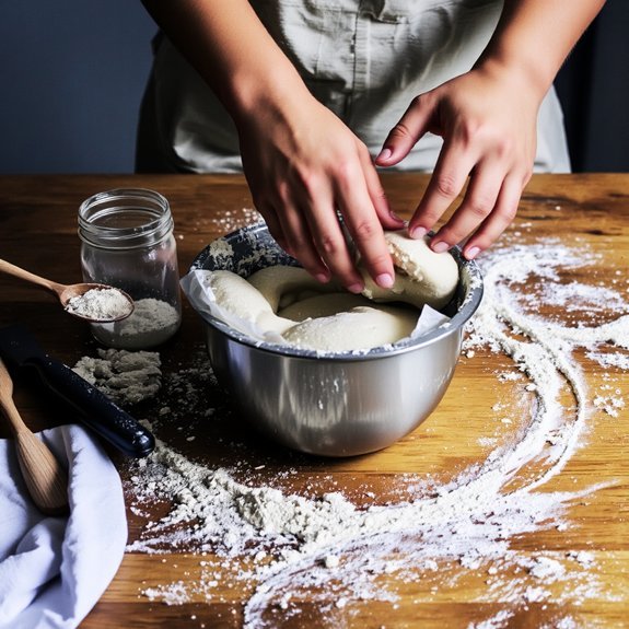 autolyse rest twenty knead