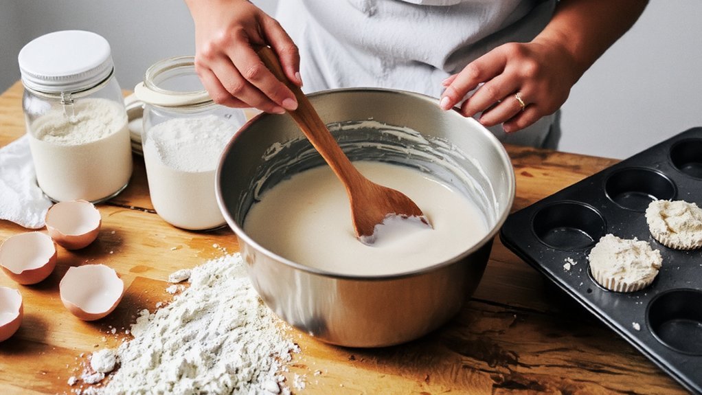 How to Bake Cupcakes Without a Mixer