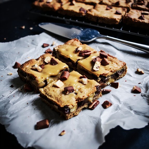 bake until caramel bubbles