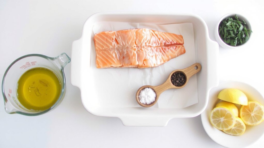 baked salmon with dill