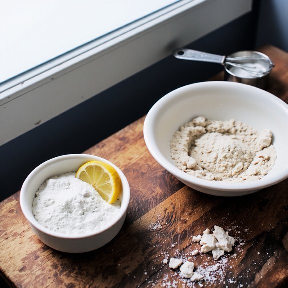 baking soda acid cornstarch