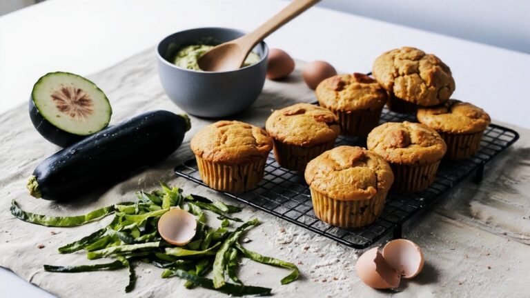 How to Bake Zucchini Muffins