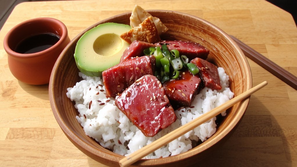 balancing flavors in poke