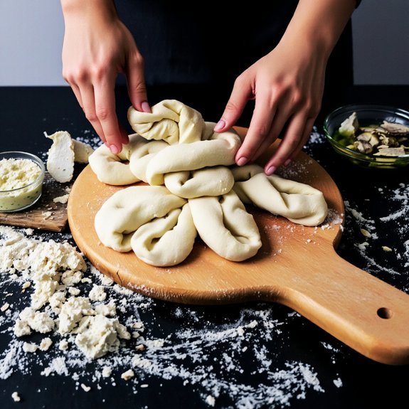 bloom yeast knead rise