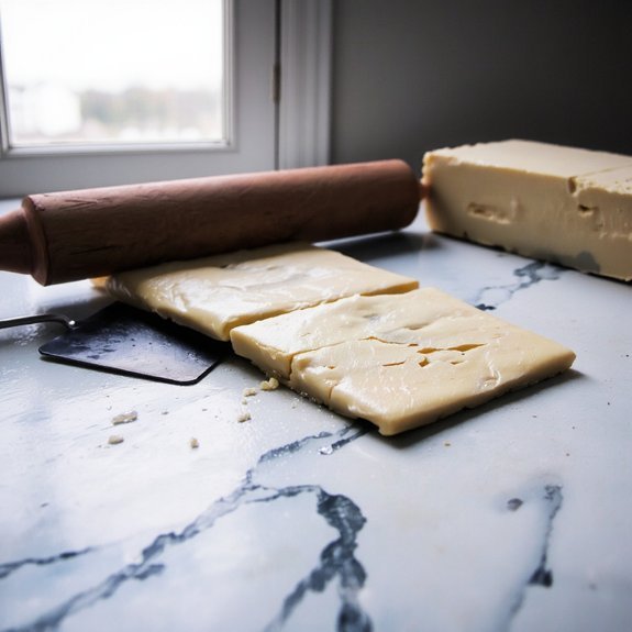 butter block at 60 65 f