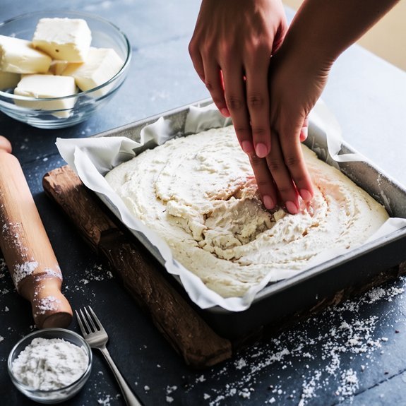 buttery crumbly shortbread crust