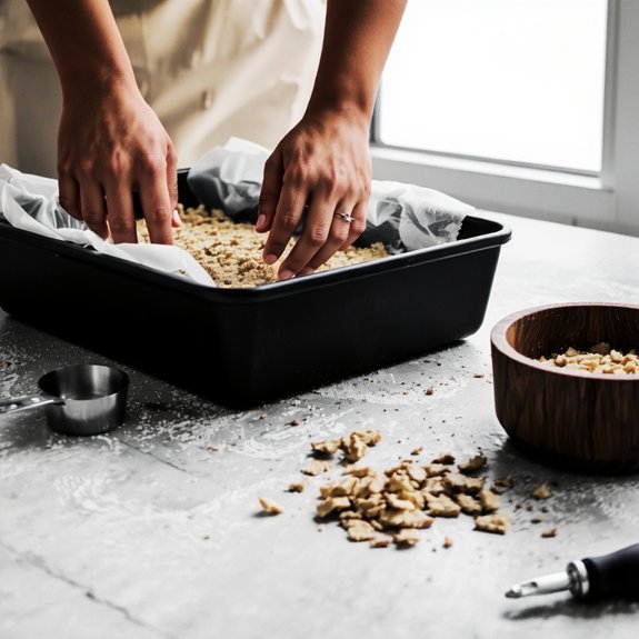 buttery graham cracker crust