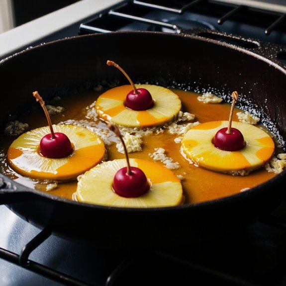caramelize butter and sugar