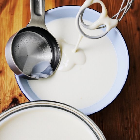 chilled three milk absorption technique