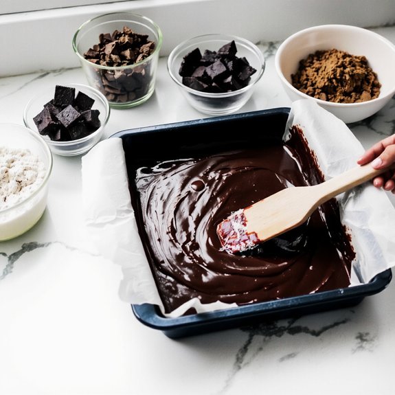 chocolate chip brownie batter