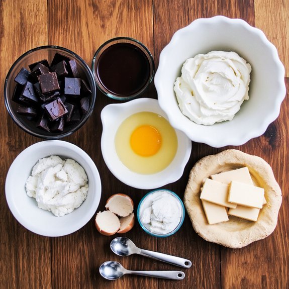 chocolate custard pie ingredients
