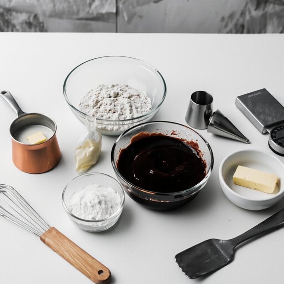 choux ingredients and equipment