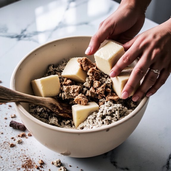 cinnamon butter crumb topping
