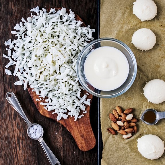 coconut condensed milk macaroons
