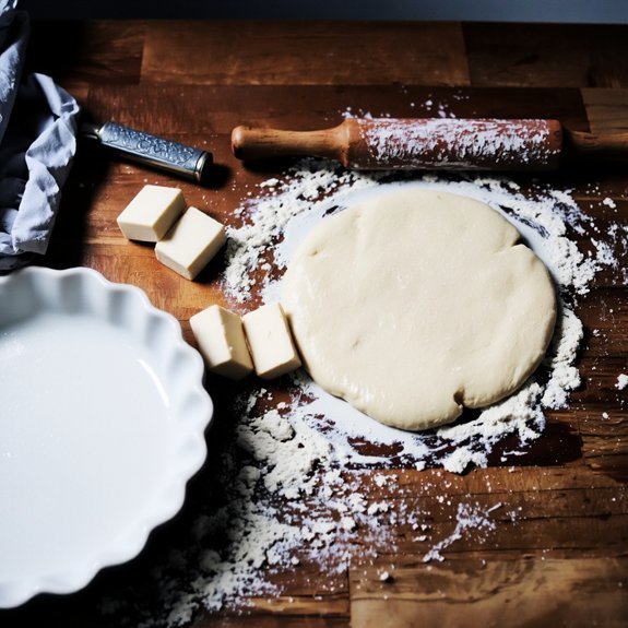 cold butter minimal mixing