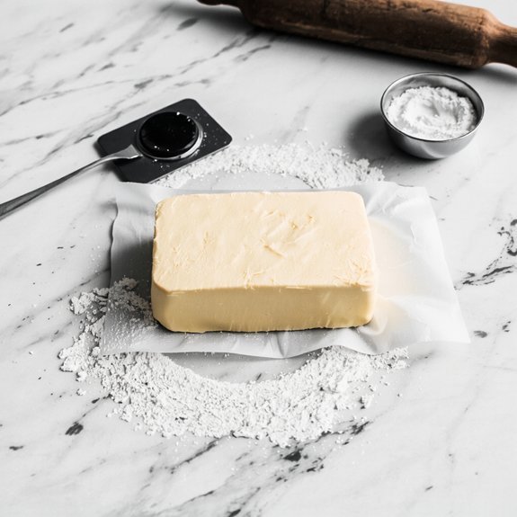 cold pliable quarter inch butter