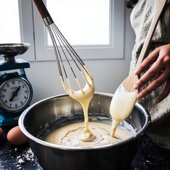 control aeration fold gently