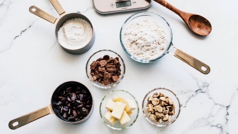 Cups to Grams Conversion Chart