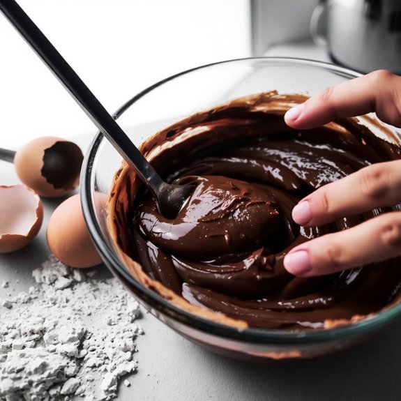 cream fold don t overmix