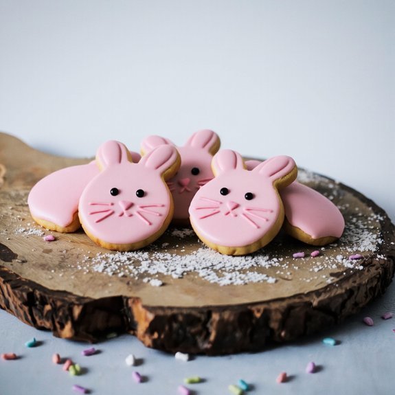 creamed dough cut iced