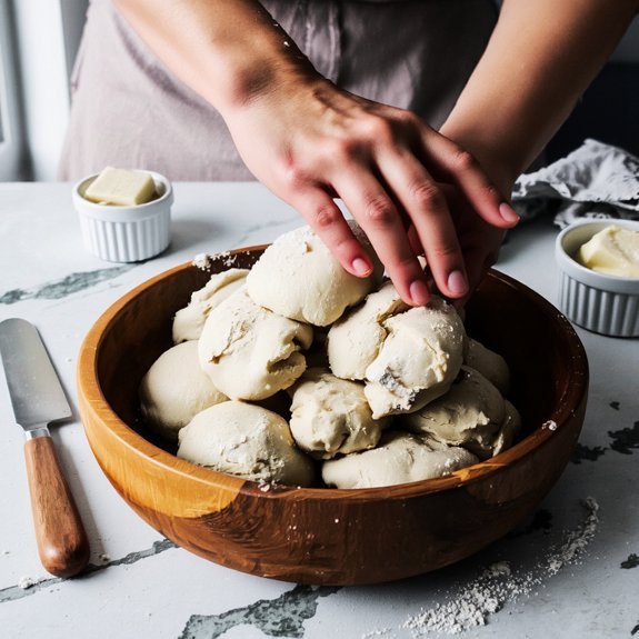 create well and knead