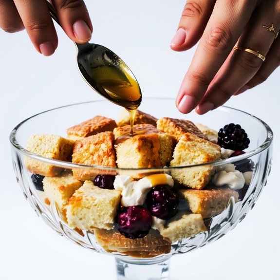 crumble layer hydrate contrast