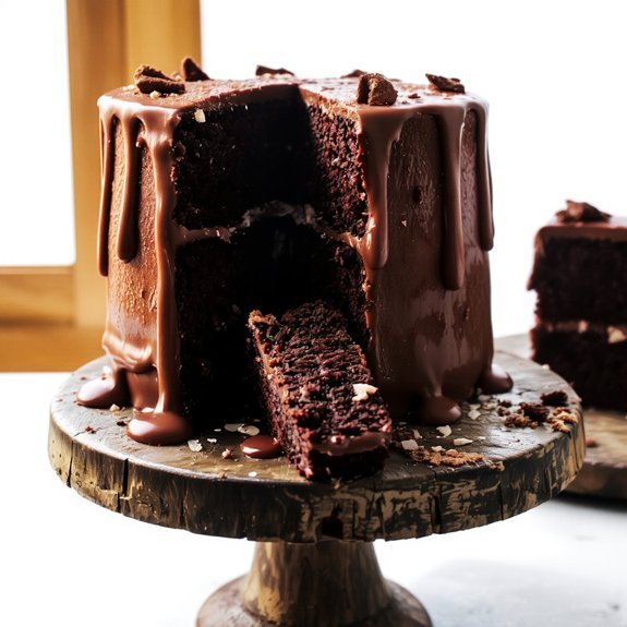 decadent chocolate coffee cake