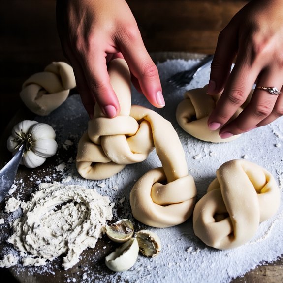 eight 2 ounce knotted ropes