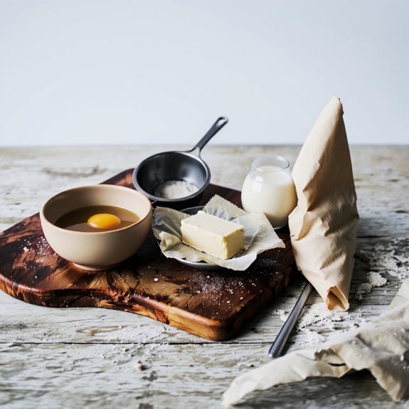 exact cream puff ingredient measurements