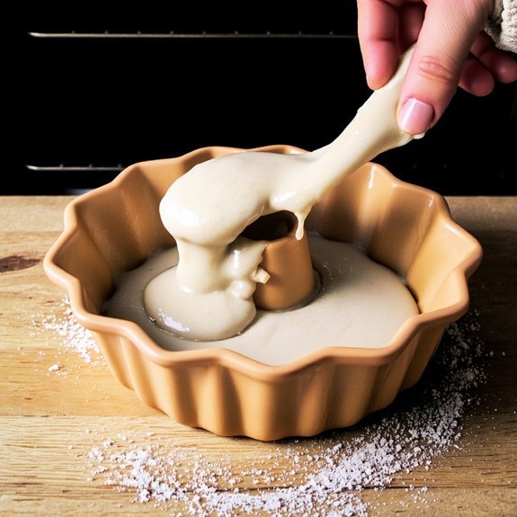 fill bake cool invert