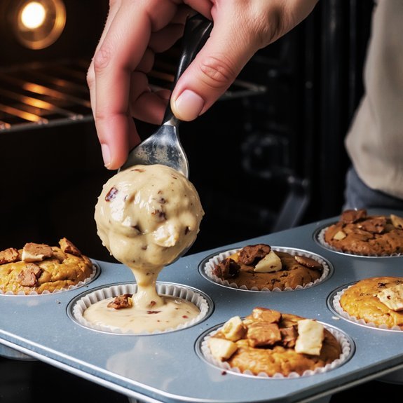 fill to two thirds bake