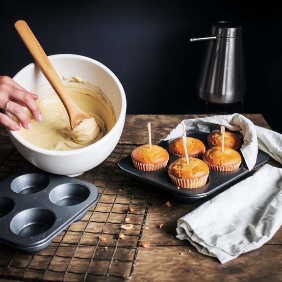 fill two thirds bake cool