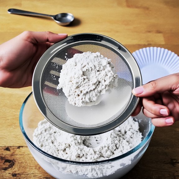 fine mesh sifter 45 degree angle