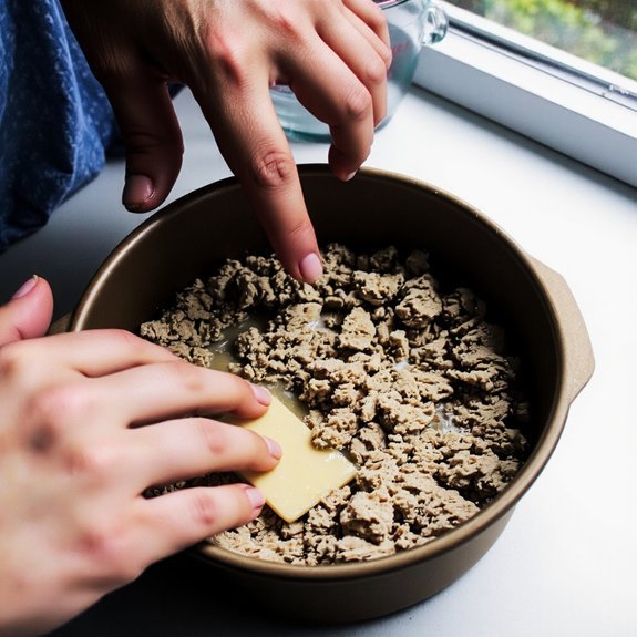 firm even packed golden