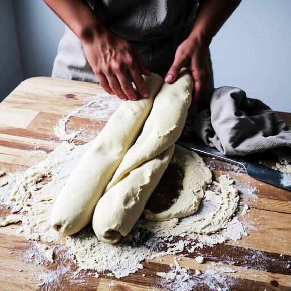 fold to build tension