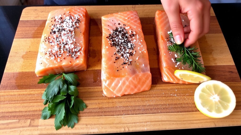 fresh salmon preparation tips