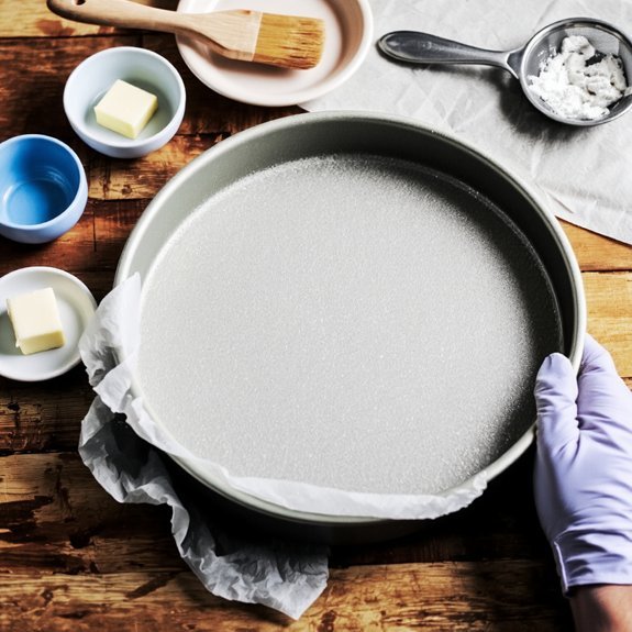 grease and flour pan