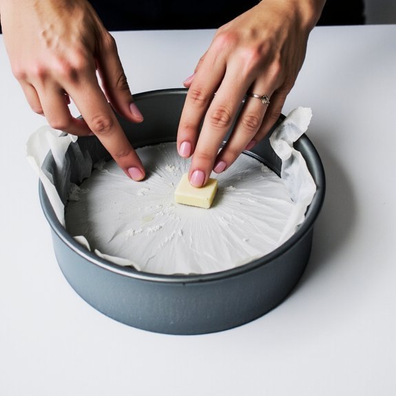 grease flour parchment seasoning