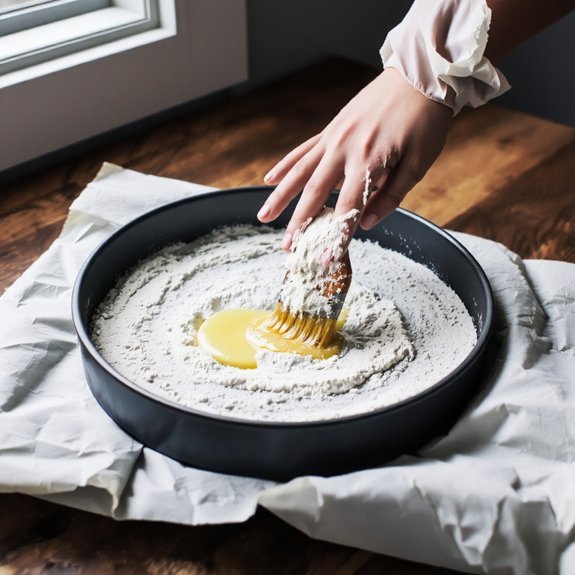 grease flour tap check