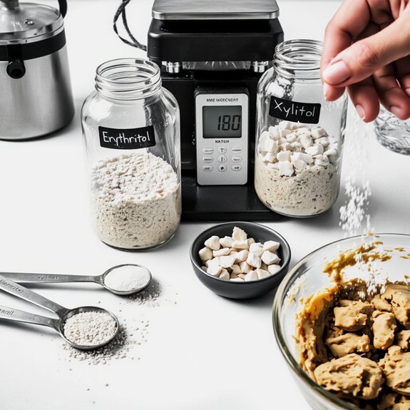 heat stable low calorie sugar alcohols