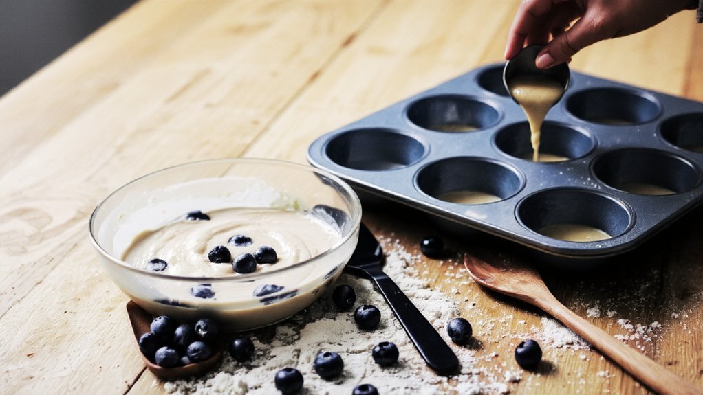 How to Bake Blueberry Muffins