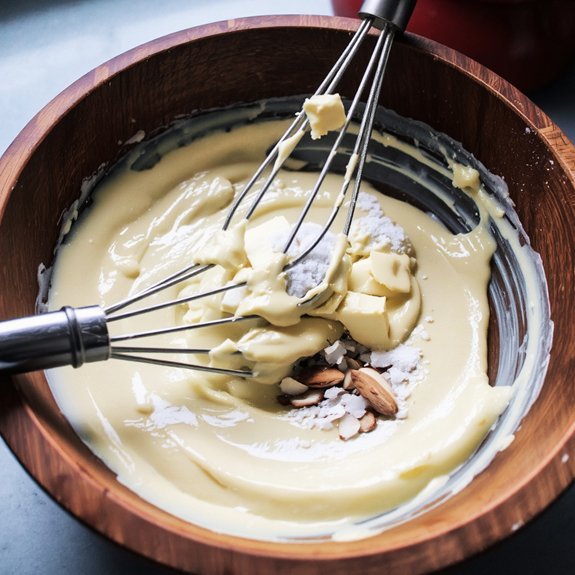 incorporate air by creaming