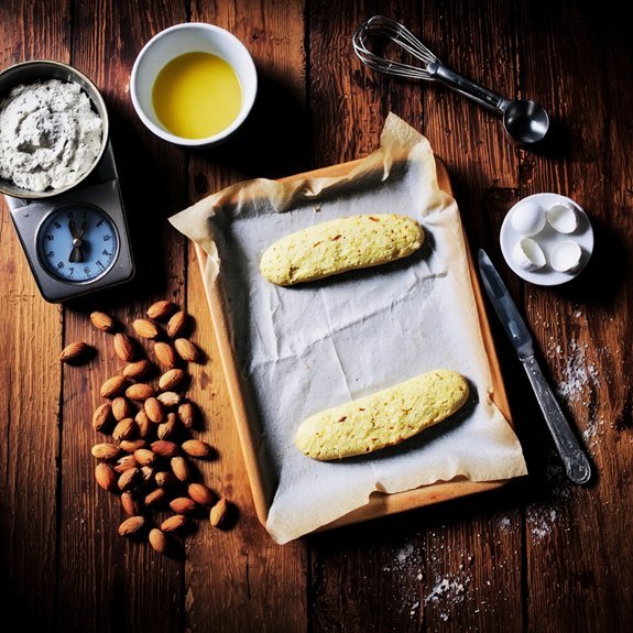 ingredients tools almonds maintenance