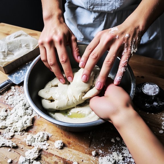 knead until windowpane develops