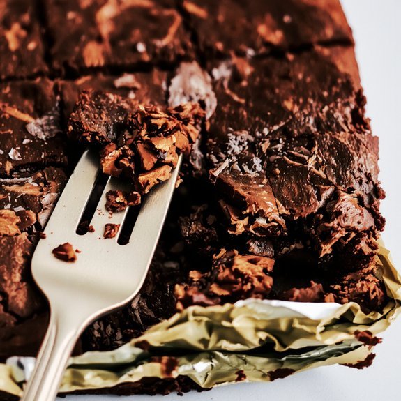 loss of fudgy texture